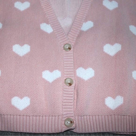 Girls Old Navy Pink Cardigan - Picture 5 of 6